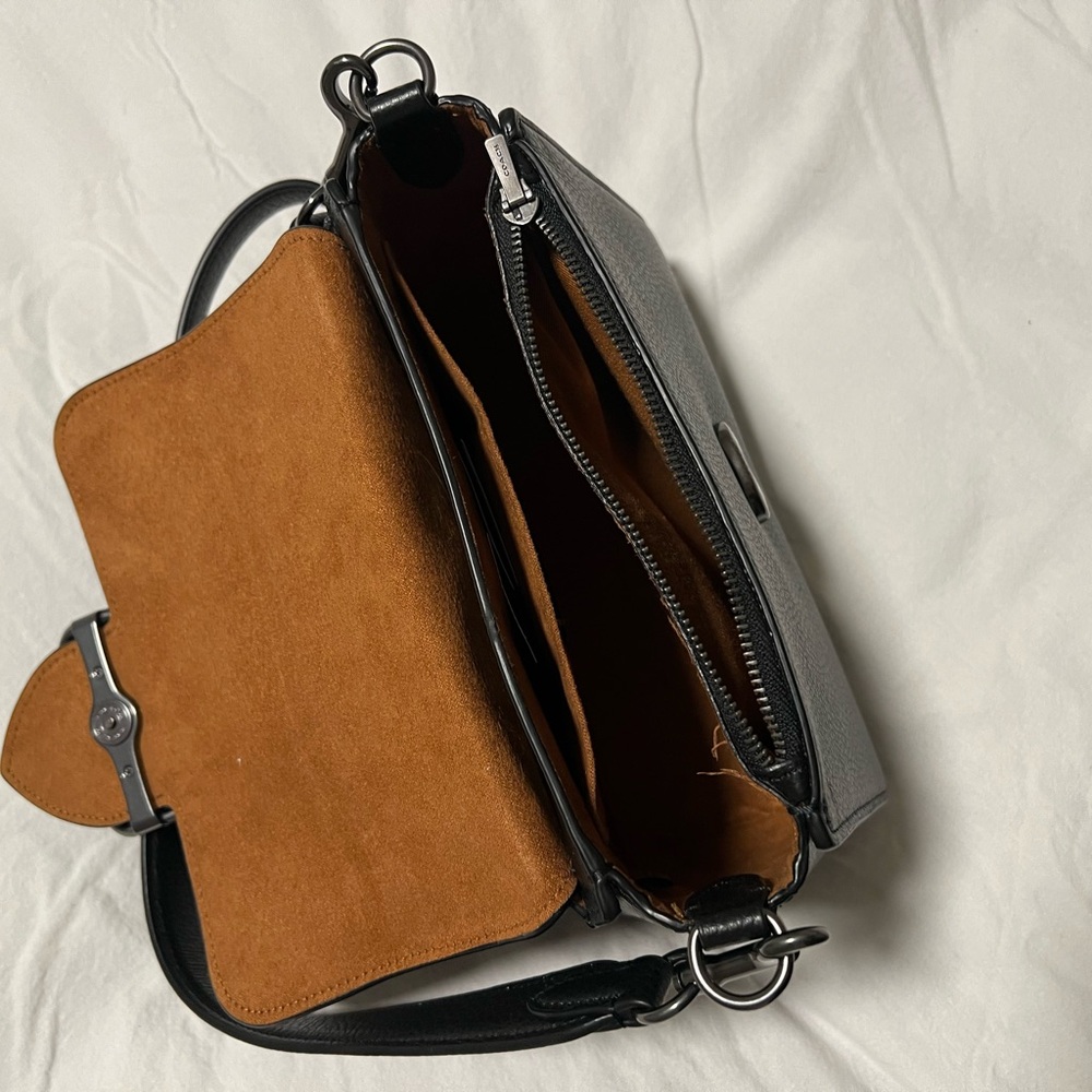 Black coach crossbody Bag - Picture 6 of 7